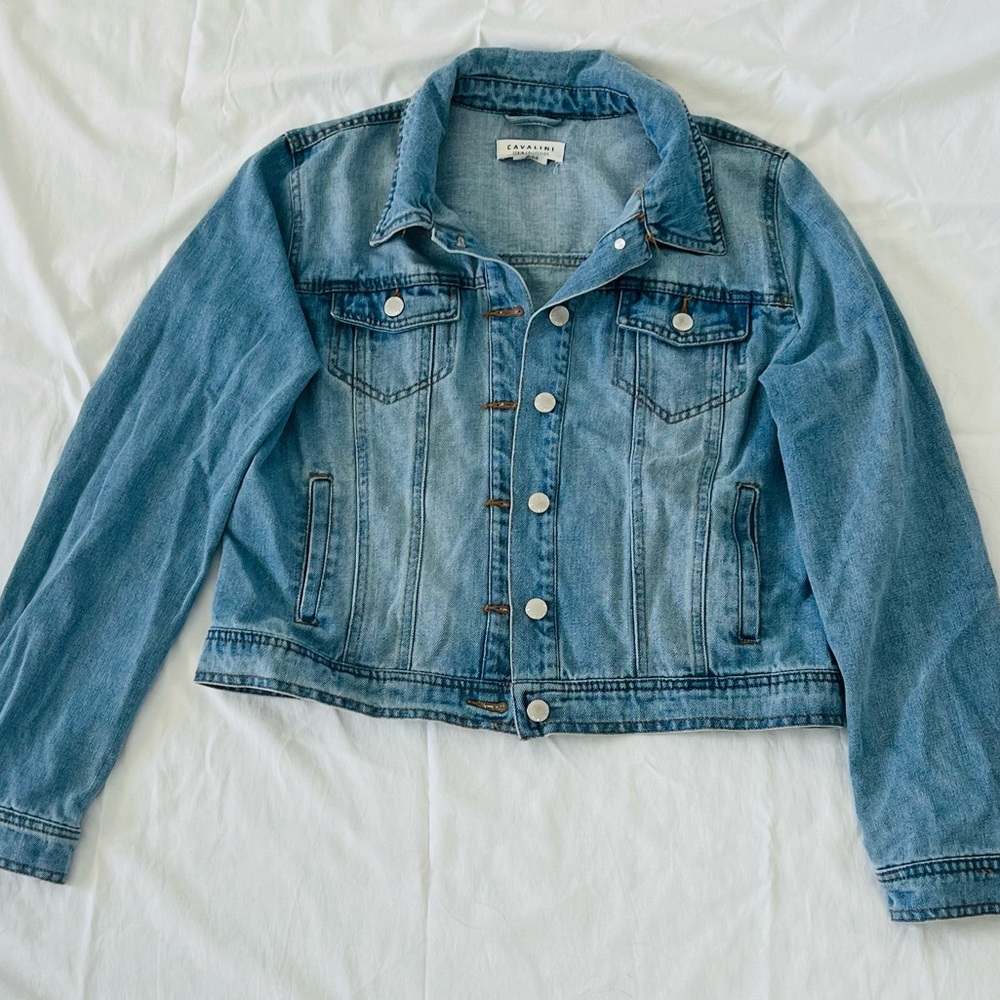 Cavalini Cropped Jean Jacket